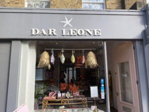 a photo of the 'Dar Leone' shop in islington 