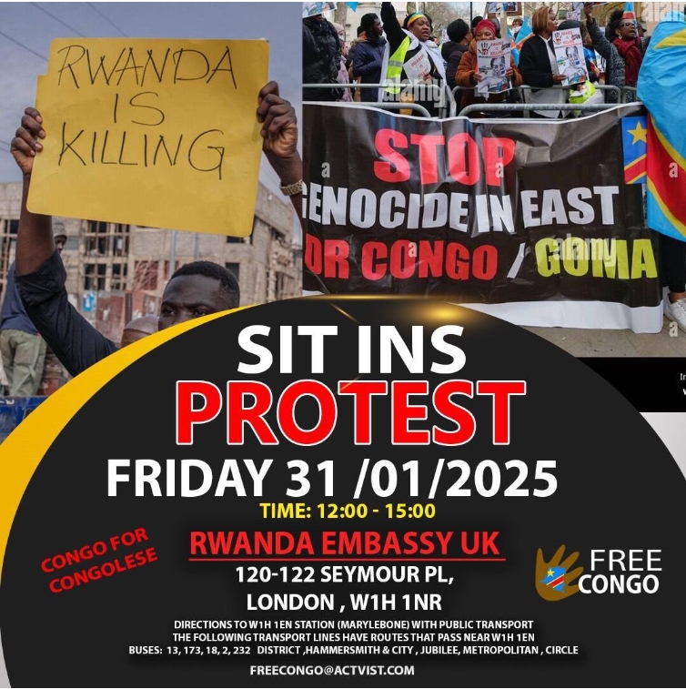 an organised protest scheduled for friday