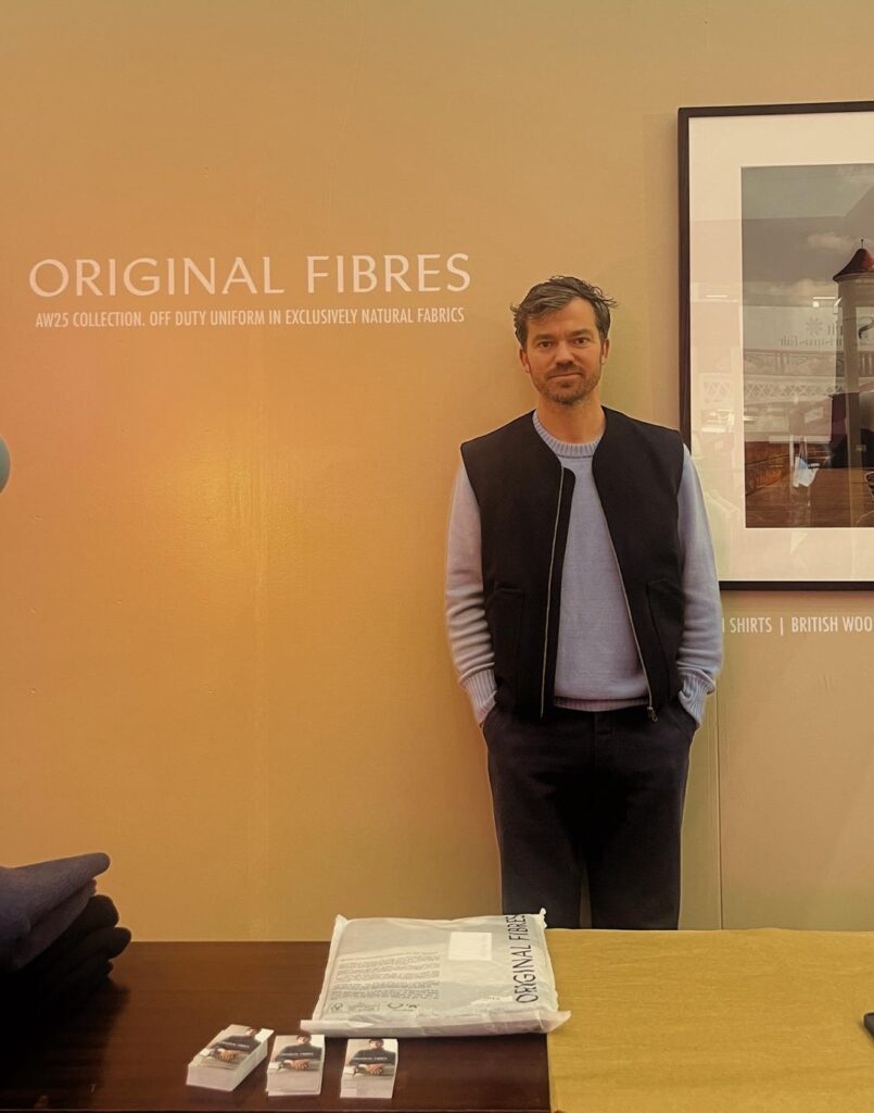 Callum McCall - co-founder and Creative Director of Original Fibres