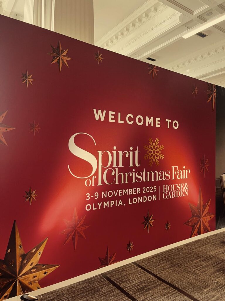 Entrance to Spirit of London Fair in Kensington Olympia 