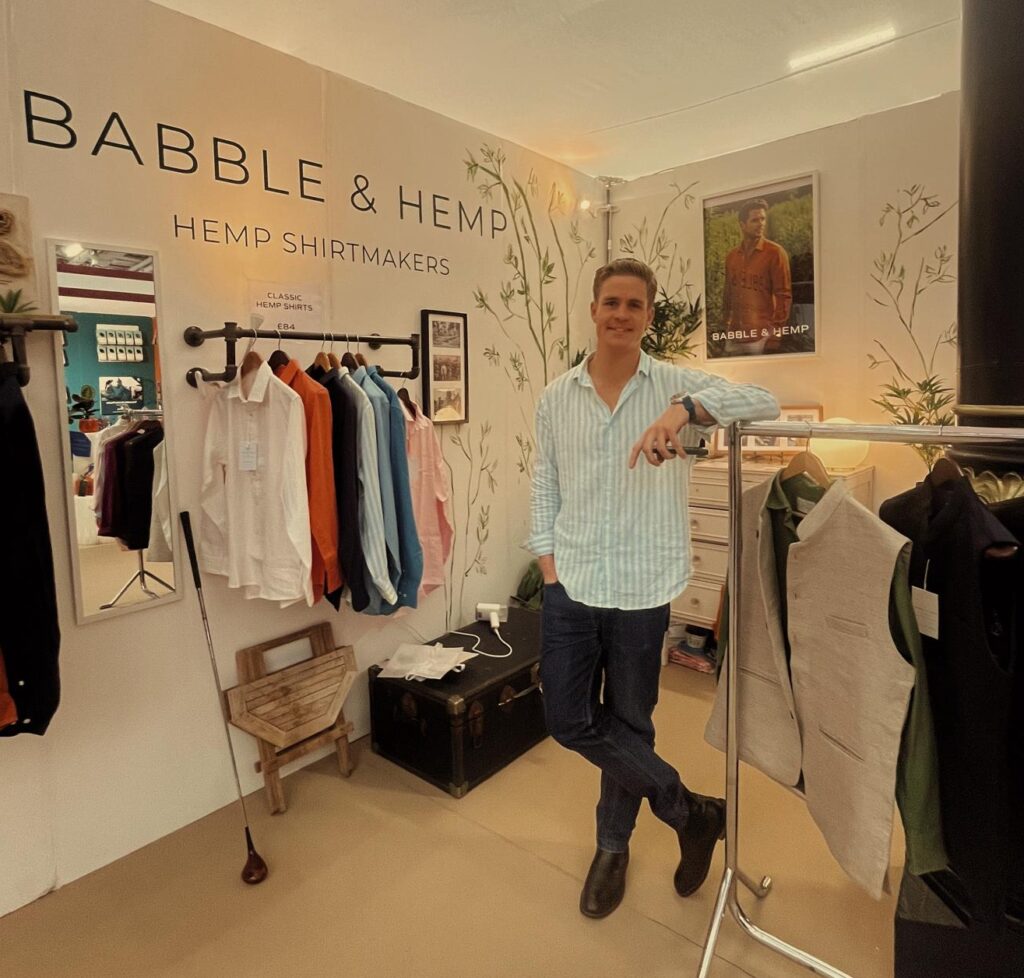 Charlie Thomas, founder of Babble & Hemp