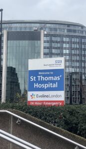 St Thomas' Hospital in Westminster