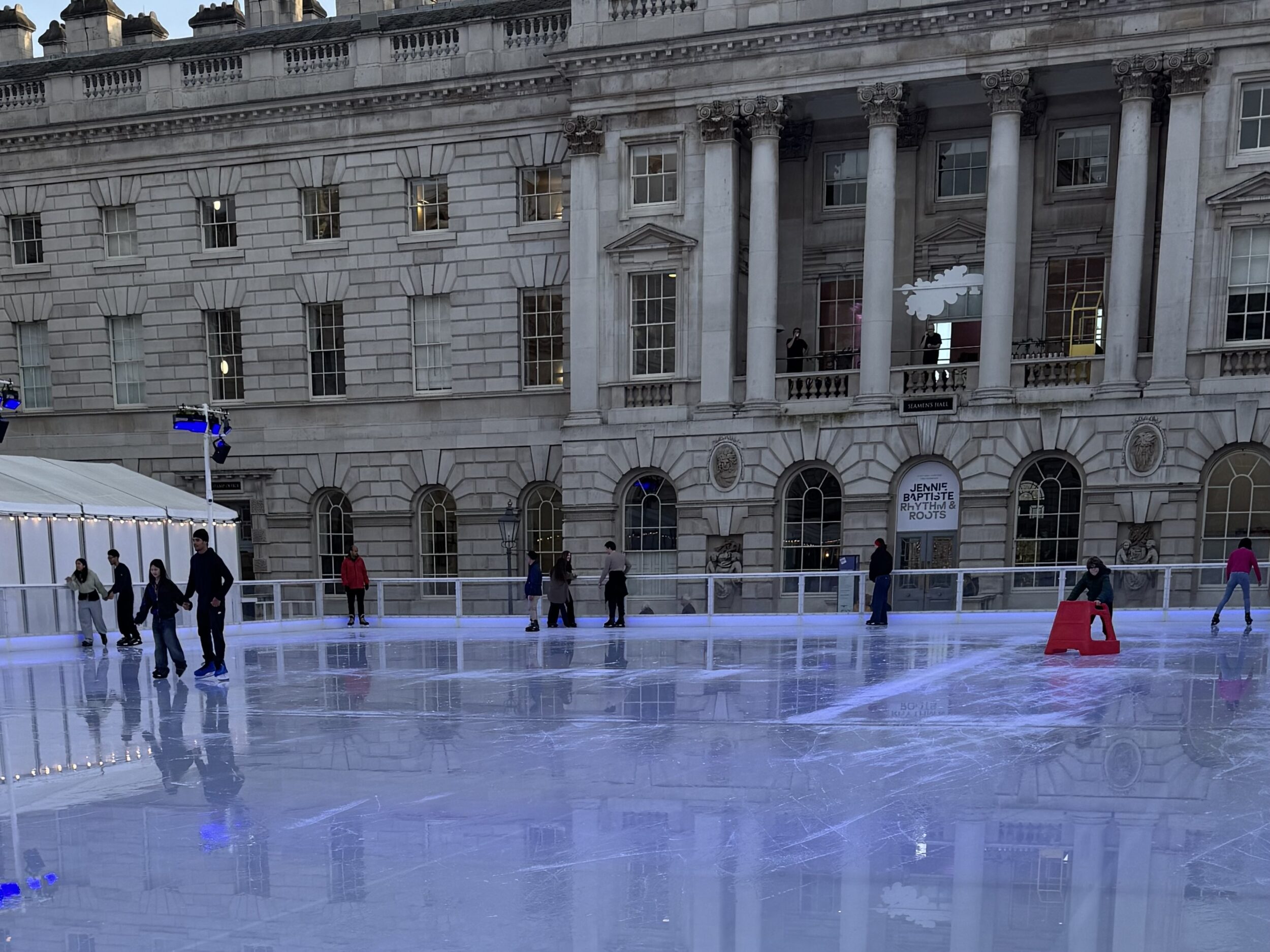 Ice rink at Somerset House