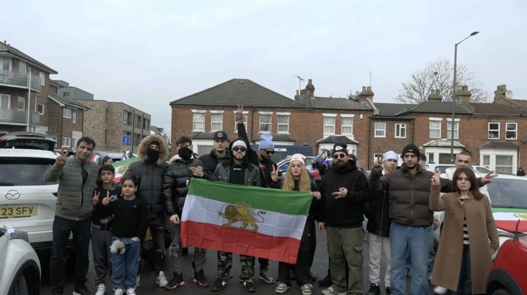 Iranian Protestors in London