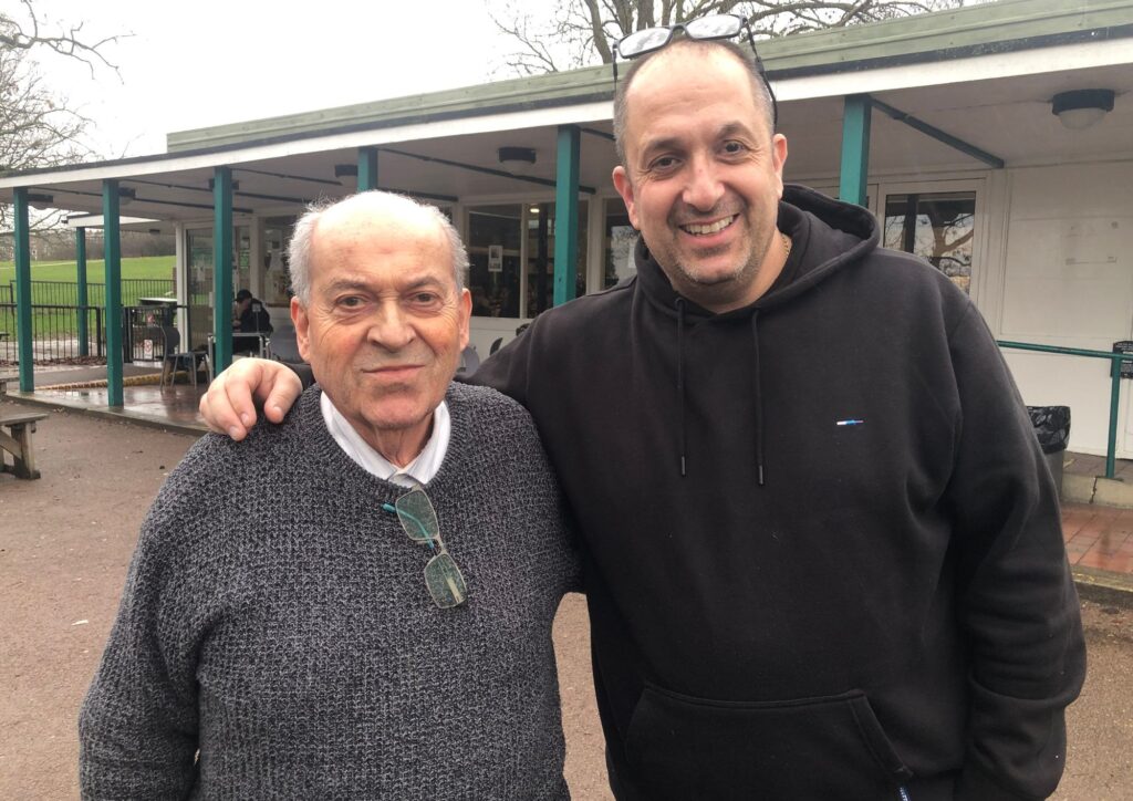 Alberto D'Auria and his son Alfonso D'Auria