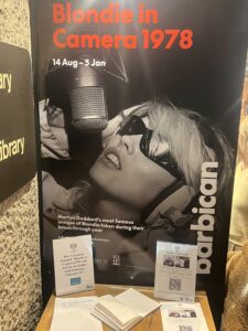 Blondie on Camera at the Barbican 