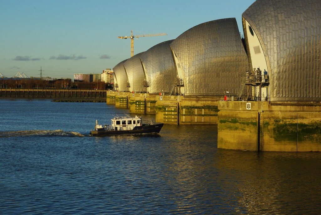 The Thames Flood Barrier