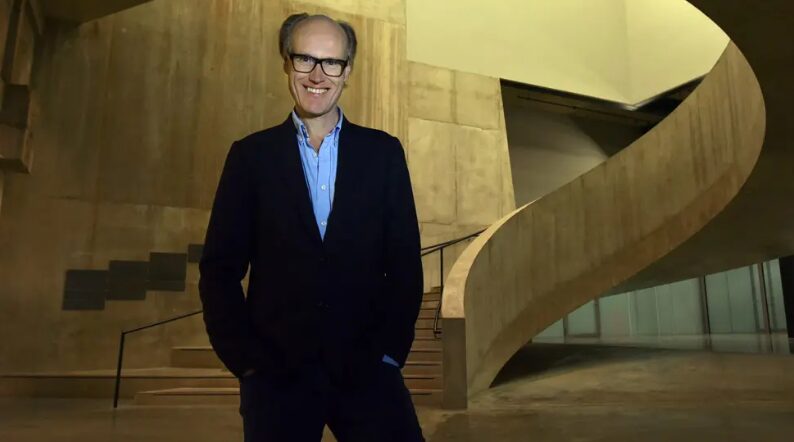 Will Gompertz at the Barbican Centre, London.